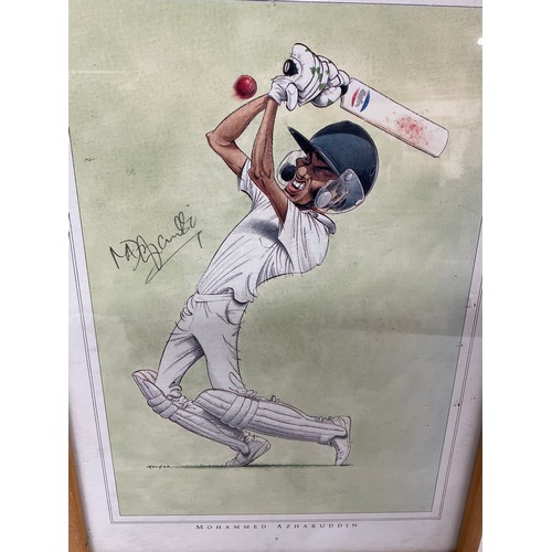 223 - COLLECTION OF ASSORTED CRICKET RELATED MEMORABILIA INCLUDING FOUR ROYAL DOULTON CHAMPION CRICKET TOB... 