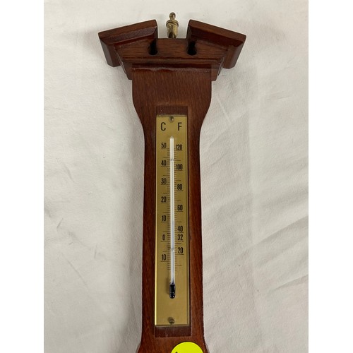 230 - MODERN BANJO BAROMETER - HEIGHT 22”