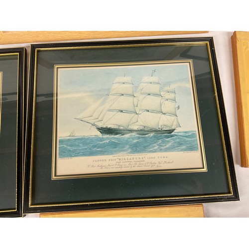 237 - QUANTITY OF M0DERN AND ANTIQUE PRINTS TO INCLUDE RIVER SCENES SHIPS ETC