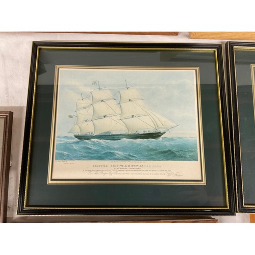 237 - QUANTITY OF M0DERN AND ANTIQUE PRINTS TO INCLUDE RIVER SCENES SHIPS ETC