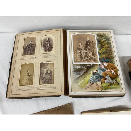 252 - SIX HARDBACK BOOKS, TWO  LEATHERBOUND BOOK OF COMMON PRAIRS LEATHERBOUND ST ANDREW VICTORIAN PHOTO A... 