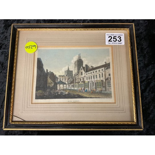 253 - 7 FRAMED PRINTS