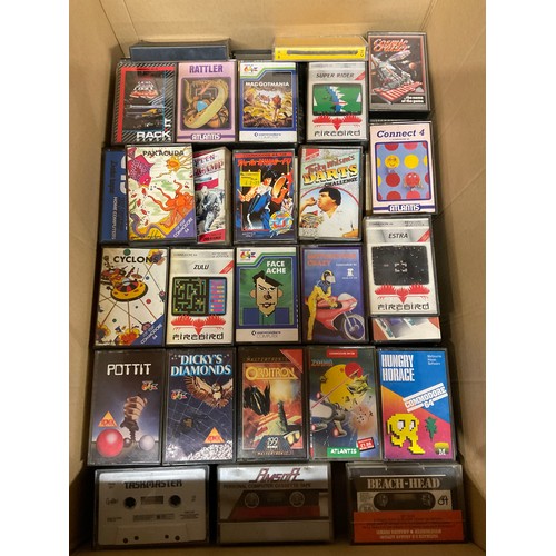 257 - COMMODORE BOXED 64 MICRO COMPUTER ONE B AND UNB0XED COMMODORE DATASSETTE LARGE SELECTION OF GAMES