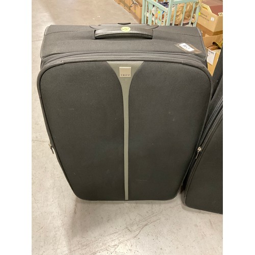 258 - TWO TRIPP BLACK SUITCASES