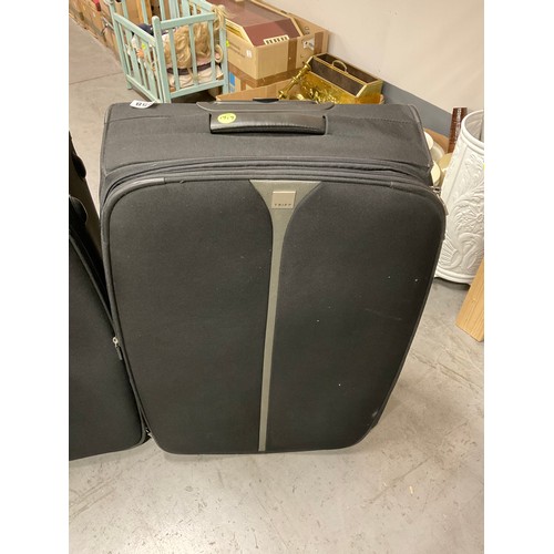 258 - TWO TRIPP BLACK SUITCASES