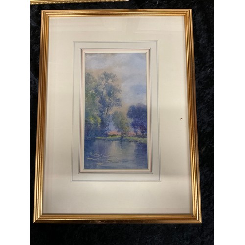 263 - 3 FRAMED WATERCOLORS