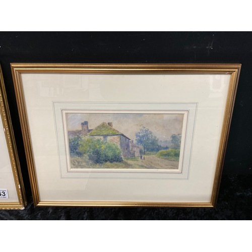 263 - 3 FRAMED WATERCOLORS