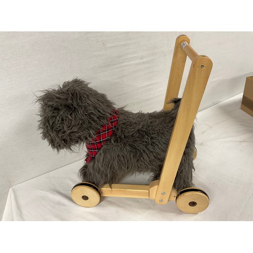 283 - WALKER/PULL ALONG DOG TOY