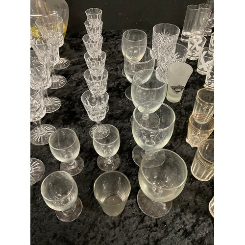 281 - TWO BOXES OF GLASSWARE