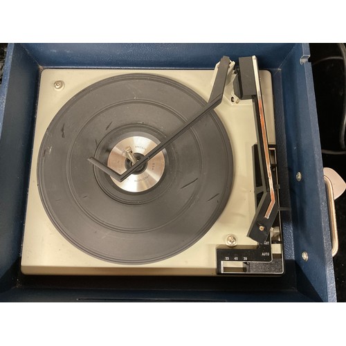 287 - 2 VINTAGE RECORD PLAYERS