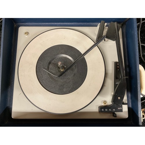 287 - 2 VINTAGE RECORD PLAYERS