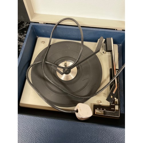 287 - 2 VINTAGE RECORD PLAYERS