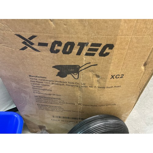 314 - NEW BOXED COTEC WHEELBARROW
(NEEDS ASSEMBLY)