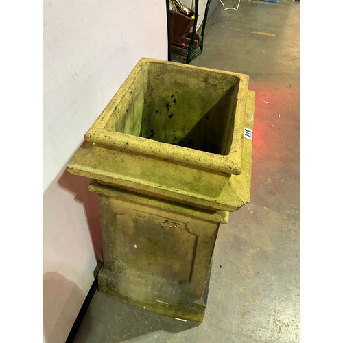 318 - VICTORIAN RECTANGULAR CHIMNEY POT