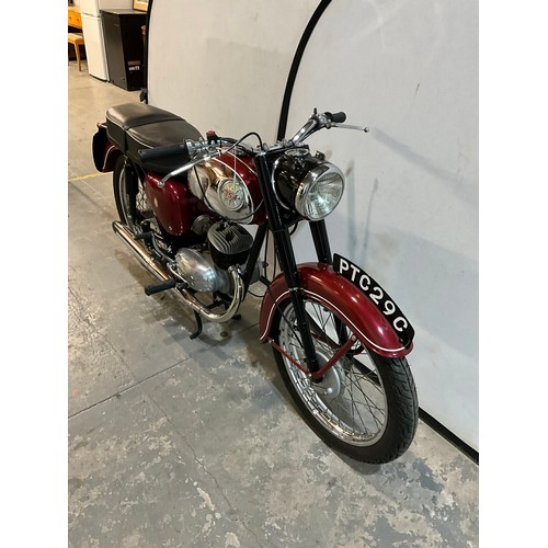 327 - BSA BANTAM D7 175CC FIRST REGISTERED JULY 1965 CHASSIS NUMBER 48673 ENGINE NUMBER  7760 FULLY RESTOR... 