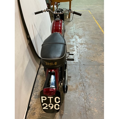 327 - BSA BANTAM D7 175CC FIRST REGISTERED JULY 1965 CHASSIS NUMBER 48673 ENGINE NUMBER  7760 FULLY RESTOR... 