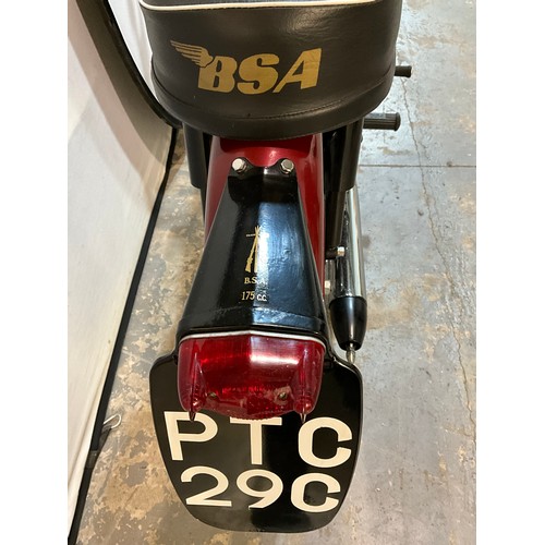 327 - BSA BANTAM D7 175CC FIRST REGISTERED JULY 1965 CHASSIS NUMBER 48673 ENGINE NUMBER  7760 FULLY RESTOR... 