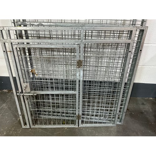 362 - LARGE GALVANISED PET CAGE