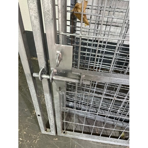 362 - LARGE GALVANISED PET CAGE