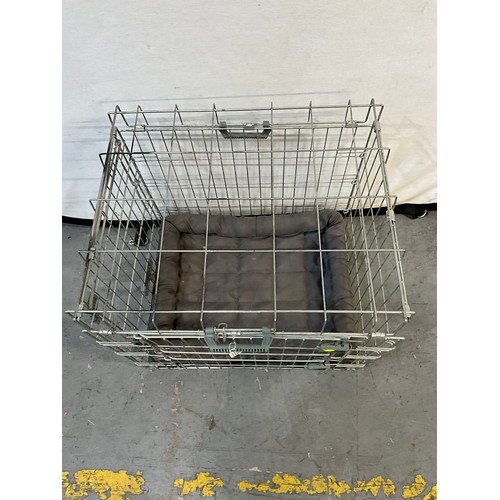 379 - FOLD UP TRAVEL PET CAGE H19