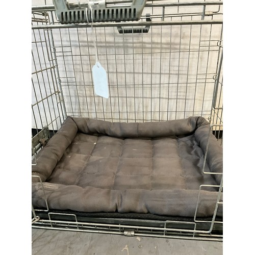 379 - FOLD UP TRAVEL PET CAGE H19