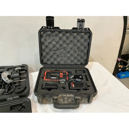 380 - CORDEX INSTRUMENTS TOUGH PIX 2304XB EXPLOSION PROOF CAMERA  IN CASE AND 500W ROTARY CUTTER