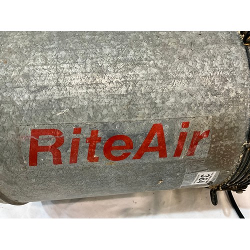 384 - RITEAIR GREENHOUSE FAN HEATER