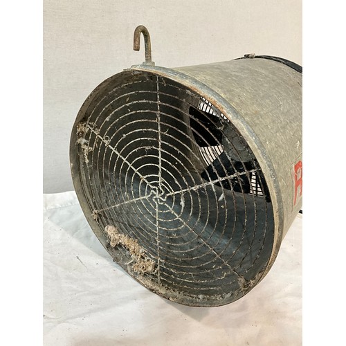 384 - RITEAIR GREENHOUSE FAN HEATER