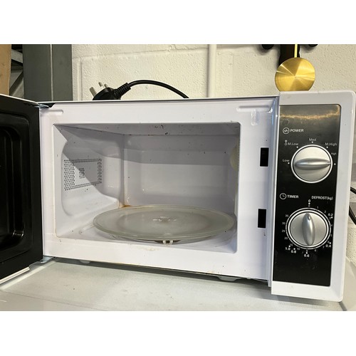 465A - “CELLO” MICROWAVE OVEN H 10”, W 12”, L 17”