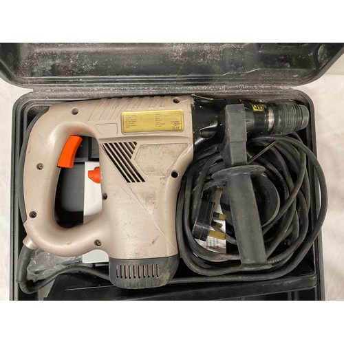 2 - POWERBASE ROTARY HAMMER DRILL IN CASE