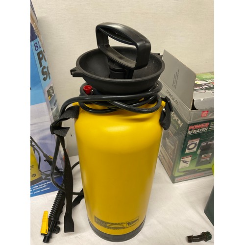 3 - PORTABLE POWER SPRAYER AND RONSEAL FENCE SPRAYER