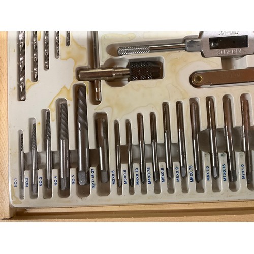 22 - TWO CASED TAP AND DIE SETS