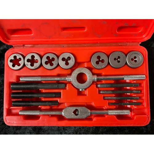 22 - TWO CASED TAP AND DIE SETS