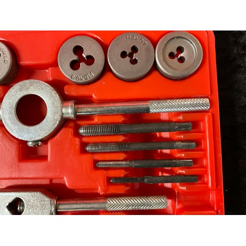 22 - TWO CASED TAP AND DIE SETS