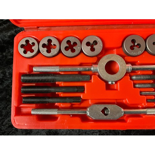 22 - TWO CASED TAP AND DIE SETS