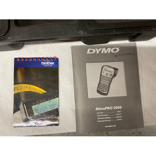 37 - DYMO RHINO PRO 5000 IN CASE