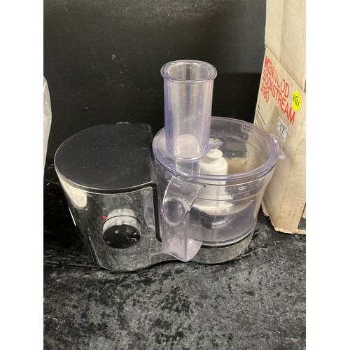 17 - VINTAGE KENWOOD SODA STREAM,KENWOOD FOOD PROCESSOR AND MORHY RICHARDS BREAD MAKER