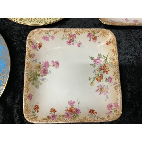 64 - BOX OF COLLECTABLE CERAMICS TO INCLUDE PLATES AND ORIENTAL STYLE JUG ETC