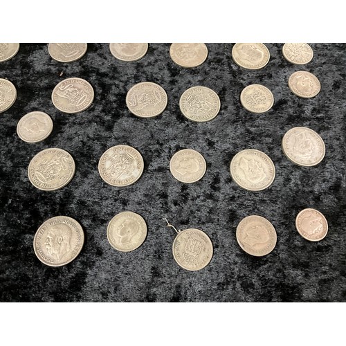 106 - QUANTITY OF SILVER SHILLINGS AND SIXPENCES