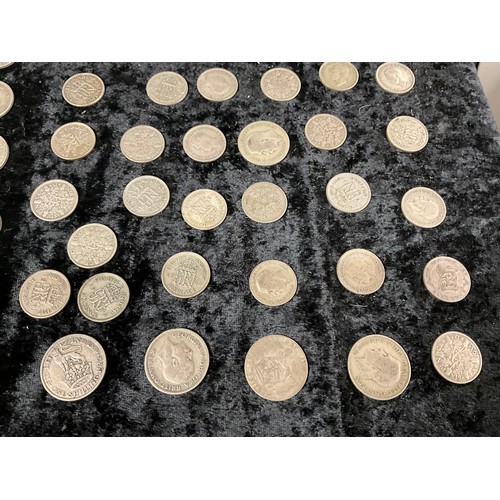 106 - QUANTITY OF SILVER SHILLINGS AND SIXPENCES