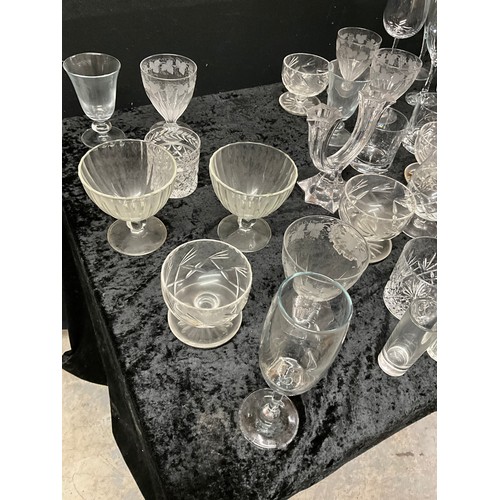 138 - THREE BOXES OF DRINKING GLASSES