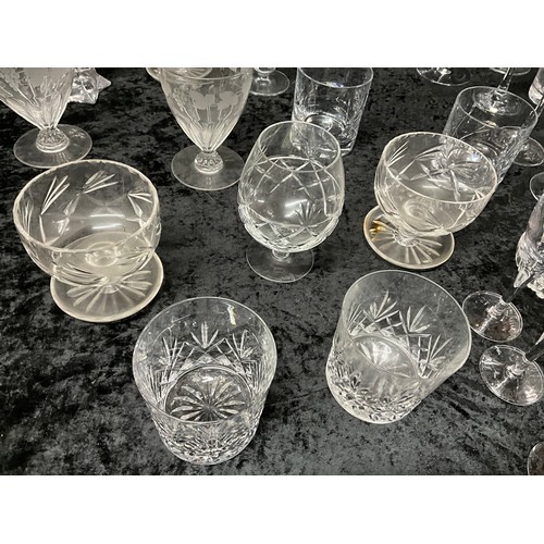 138 - THREE BOXES OF DRINKING GLASSES