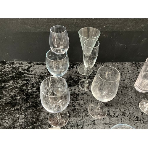 138 - THREE BOXES OF DRINKING GLASSES