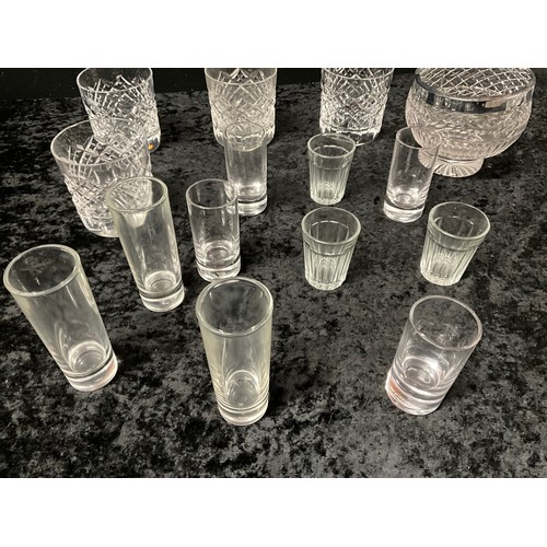 138 - THREE BOXES OF DRINKING GLASSES