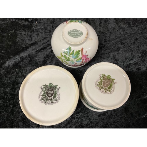 144 - BOX OF COLLECTABLE CERAMICS TO INCLUDE RADFORD DISH,PORT MERRION AND VINTAGE TEA SET