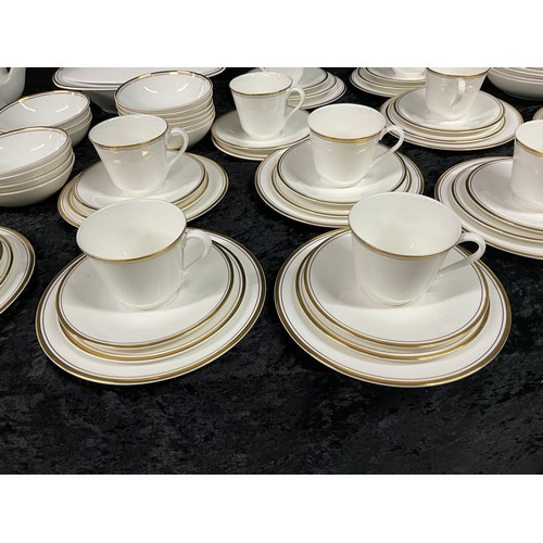 202 - TWO BOXES OF CHINA TO INCLUDE ROYAL DOULTON,BONE CHINA,GOLD CONCORD,DINNER AND TEA SERVICE TO INCLUD... 