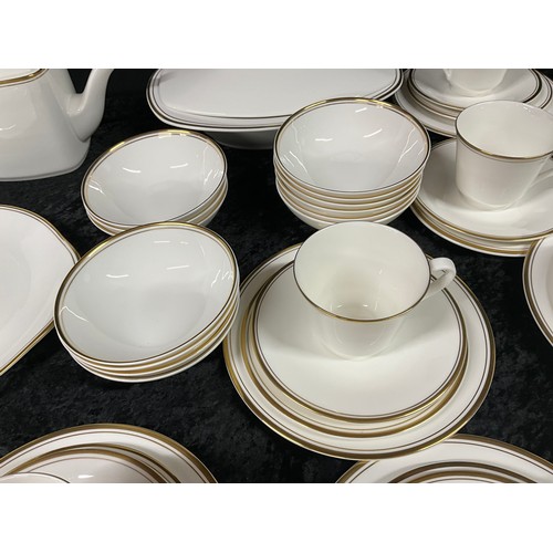 202 - TWO BOXES OF CHINA TO INCLUDE ROYAL DOULTON,BONE CHINA,GOLD CONCORD,DINNER AND TEA SERVICE TO INCLUD... 