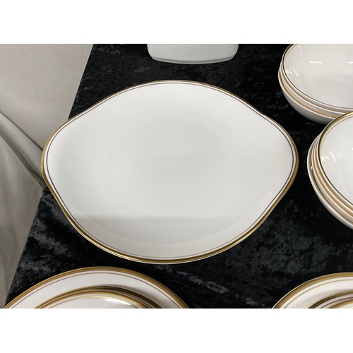 202 - TWO BOXES OF CHINA TO INCLUDE ROYAL DOULTON,BONE CHINA,GOLD CONCORD,DINNER AND TEA SERVICE TO INCLUD... 