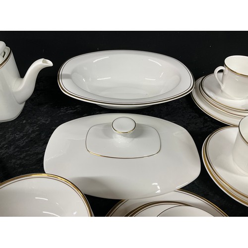 202 - TWO BOXES OF CHINA TO INCLUDE ROYAL DOULTON,BONE CHINA,GOLD CONCORD,DINNER AND TEA SERVICE TO INCLUD... 