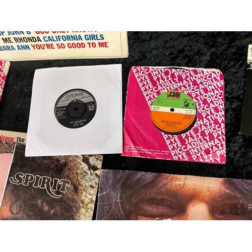 254 - QUANTITY OF LPS AND 45s TO INCLUDE THE BEACH BOYS, SPIRIT,  ETC